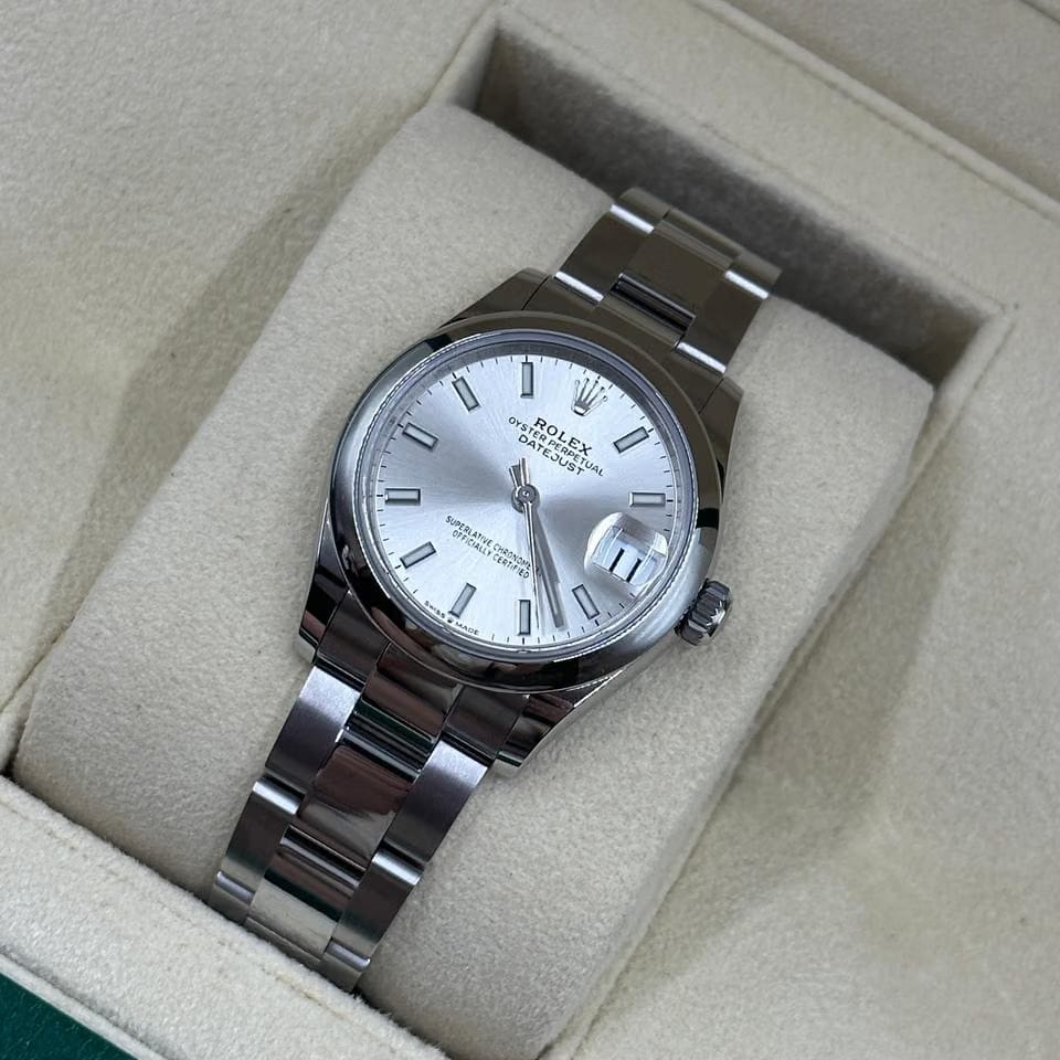 Rolex | Datejust | 278240 SILVER INDEX OYS | Steel | 31 x 37 mm | Steel | Silver | Automatic