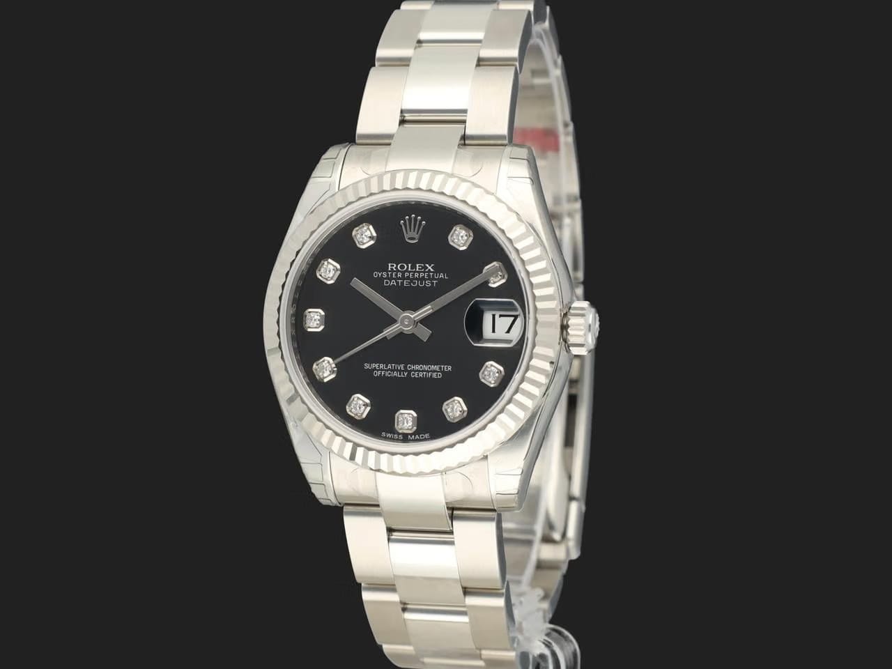 Rolex | Datejust | 178274 | Steel | 31 mm | Steel | Black | Automatic