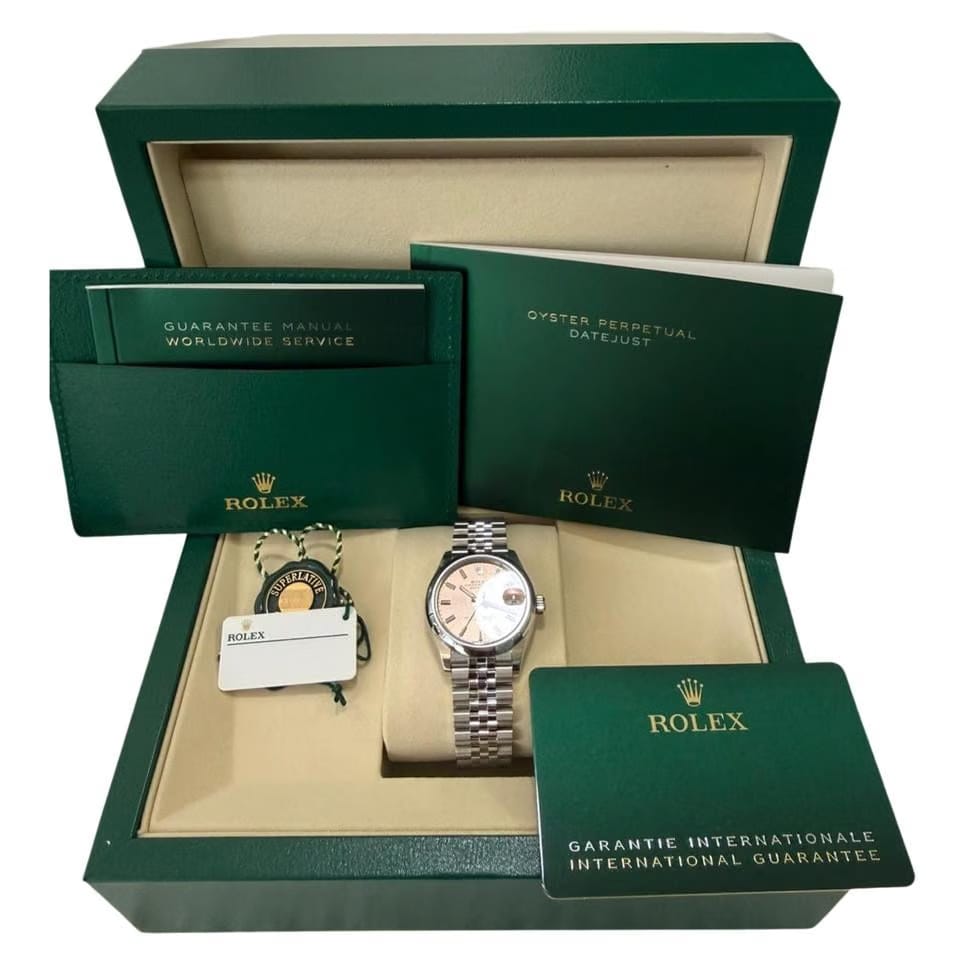 Rolex | Datejust | NEW | Steel | 31 mm | Pink | Automatic