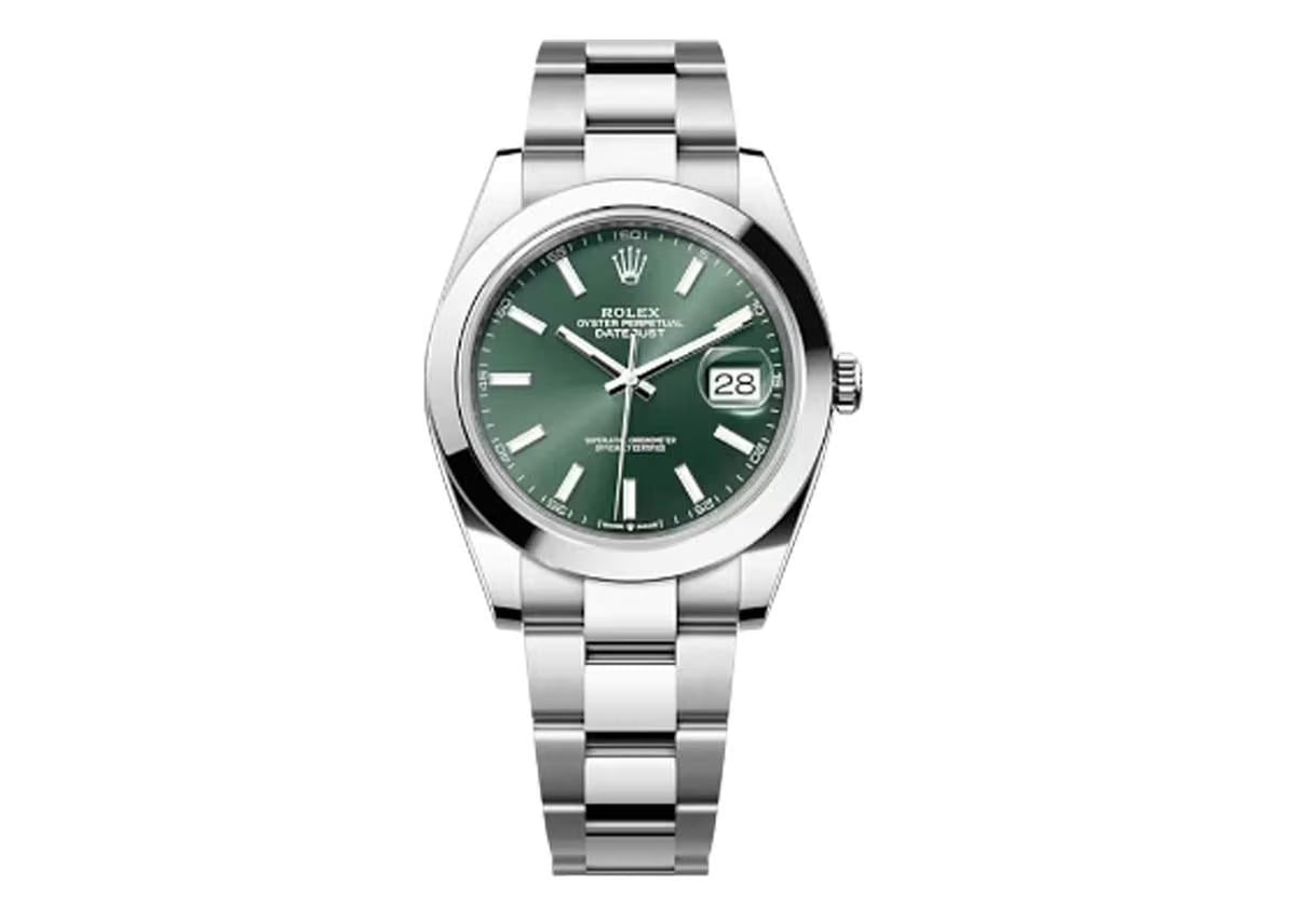 Rolex | Datejust | m126300-0019 | Steel | 41 mm | Steel | Green | Automatic