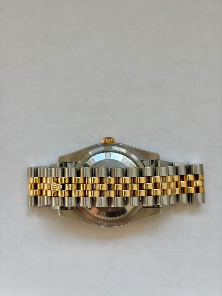 Rolex | Datejust | 116233 | Yellow gold | 36 mm | Gold/Steel | Champagne | Automatic