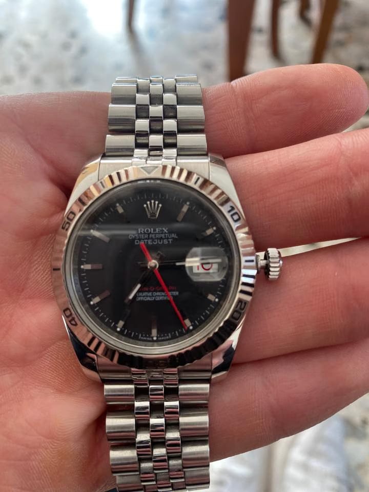 Rolex | Datejust | 116264 | Steel | 36 mm | Steel | Black | Automatic