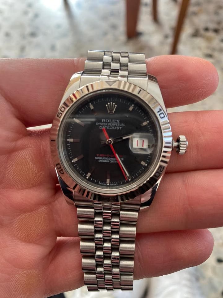 Rolex | Datejust | 116264 | Steel | 36 mm | Steel | Black | Automatic