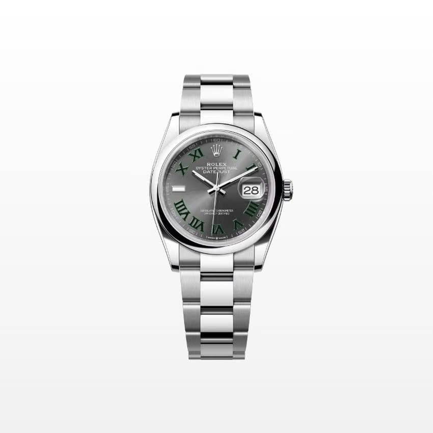 Rolex | Datejust | 126200-0018 | Steel | 36 mm | Steel | Grey | Automatic