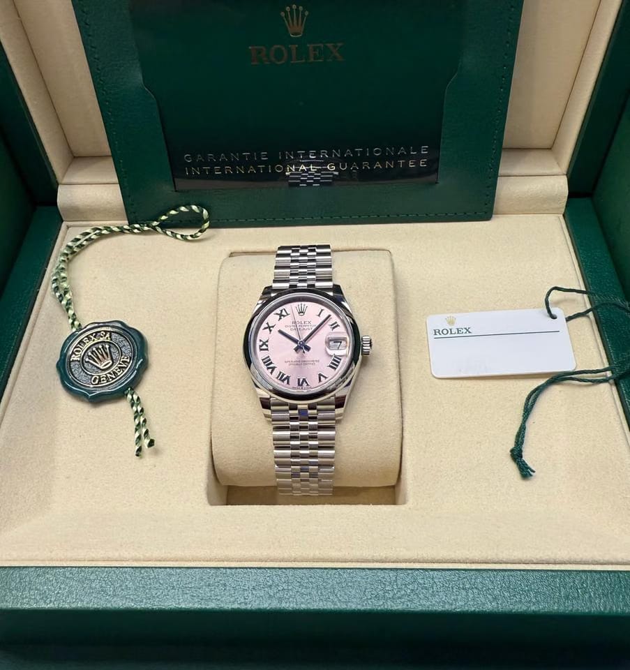 Rolex | Datejust | 278240 2025 New Unworn | Steel | 31 x 37 mm | Steel | Pink | Automatic