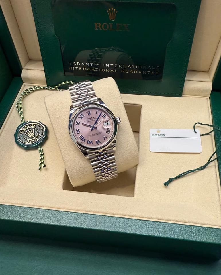 Rolex | Datejust | 278240 2025 New Unworn | Steel | 31 x 37 mm | Steel | Pink | Automatic