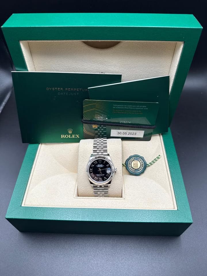 Rolex | Datejust | 278274 | Steel | 31 mm | Steel | Black | Automatic
