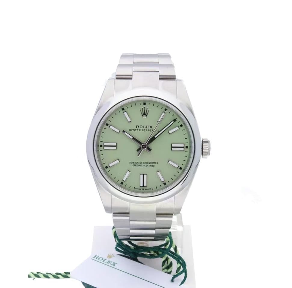 Rolex Oyster Perpetual 41134300 Pistachio