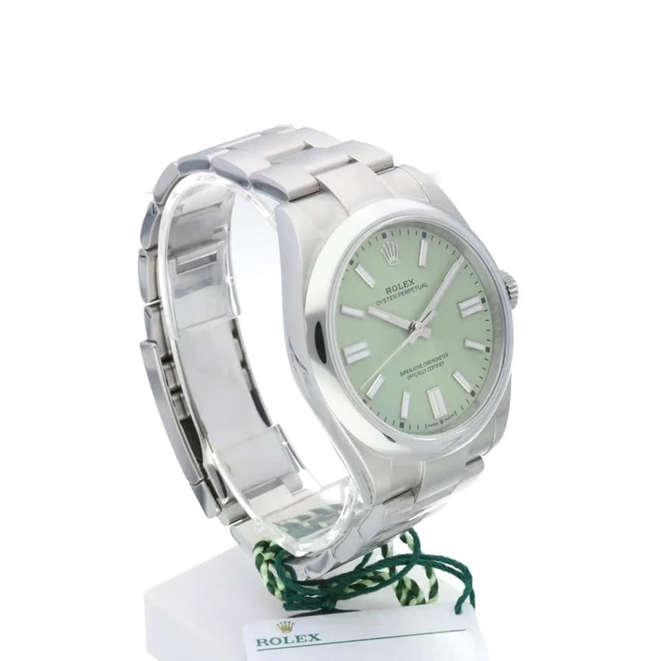 Rolex Oyster Perpetual 41134300 Pistachio