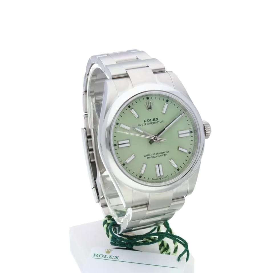 Rolex Oyster Perpetual 41134300 Pistachio