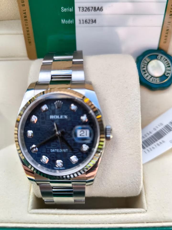 Rolex | Datejust | 126234 diamond dial | 36 mm | Steel | Automatic