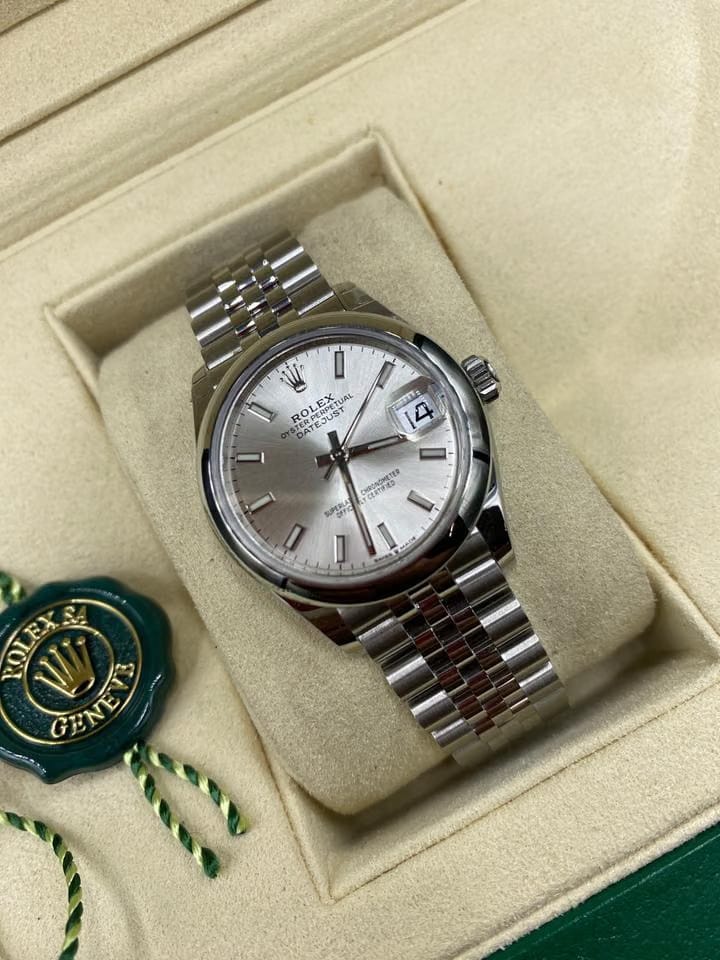 Rolex | Datejust | 278240 SILVER INDEX JUB | Steel | 31 x 37 mm | Steel | Silver | Automatic