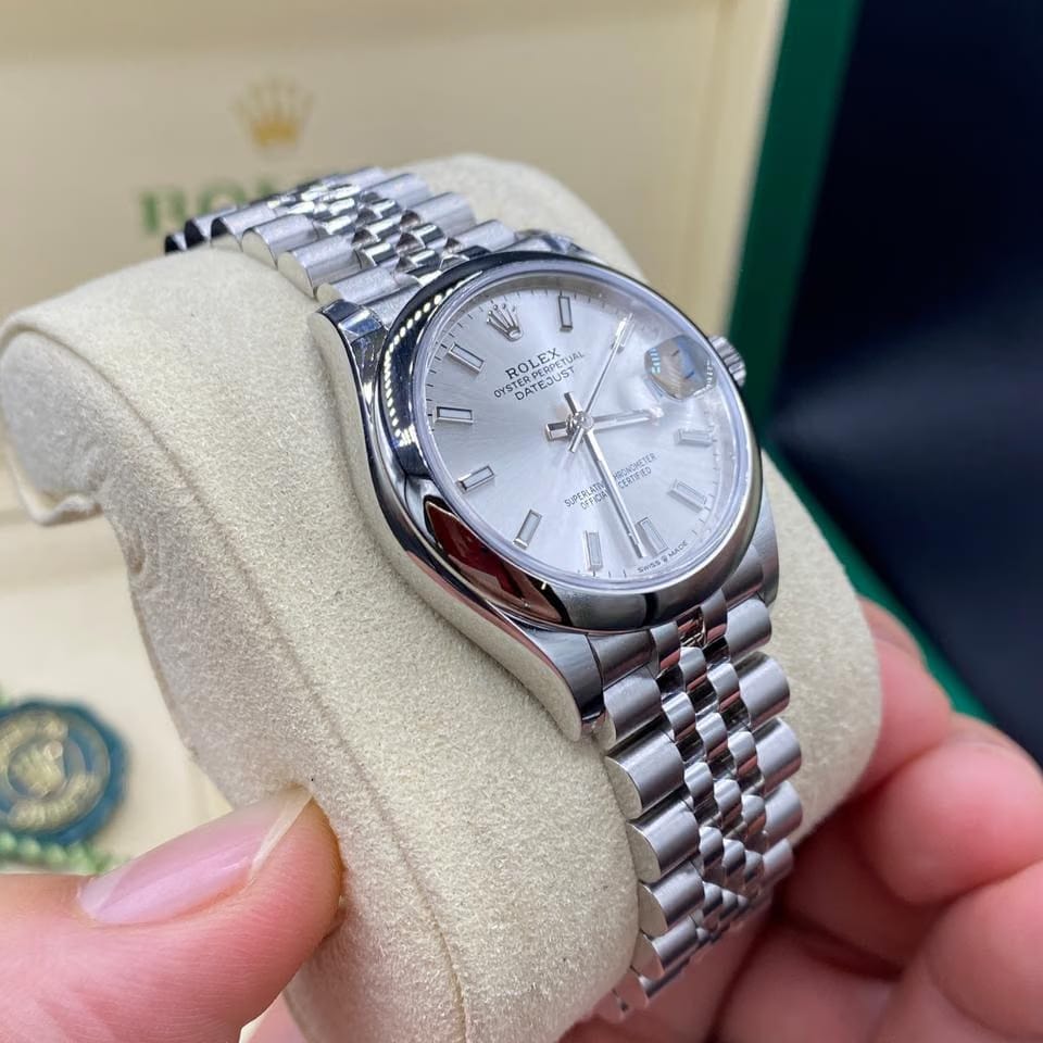 Rolex | Datejust | 278240 SILVER INDEX JUB | Steel | 31 x 37 mm | Steel | Silver | Automatic