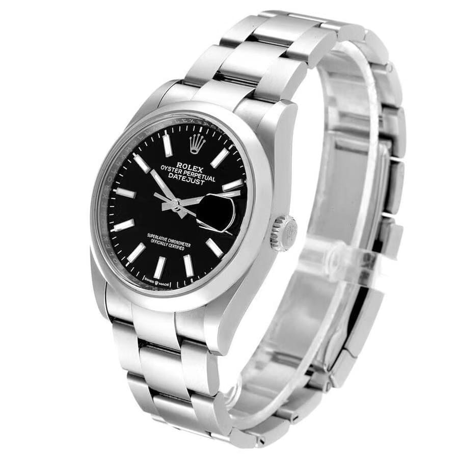 Rolex | Datejust | 126200-0004 | Steel | 36 mm | Steel | Black | Automatic