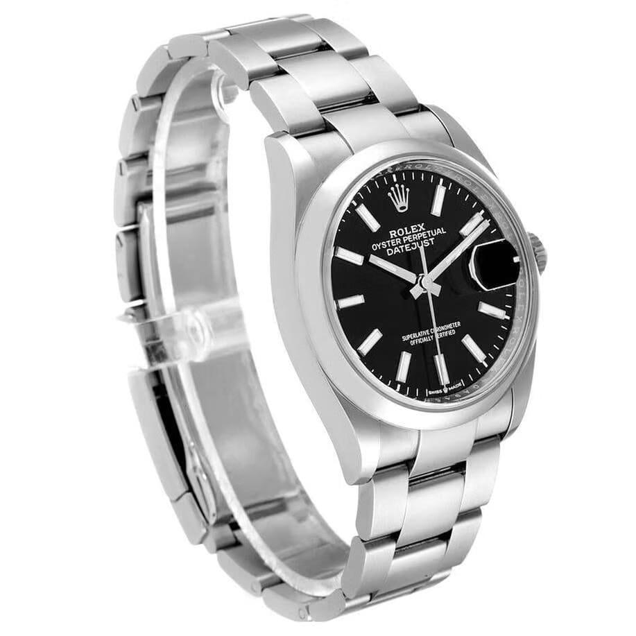 Rolex | Datejust | 126200-0004 | Steel | 36 mm | Steel | Black | Automatic