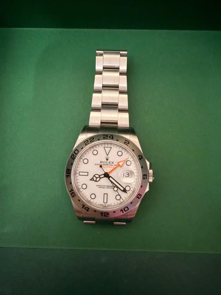 Rolex | Explorer II | 216570 | Steel | 42 mm | Steel | Silver | Automatic