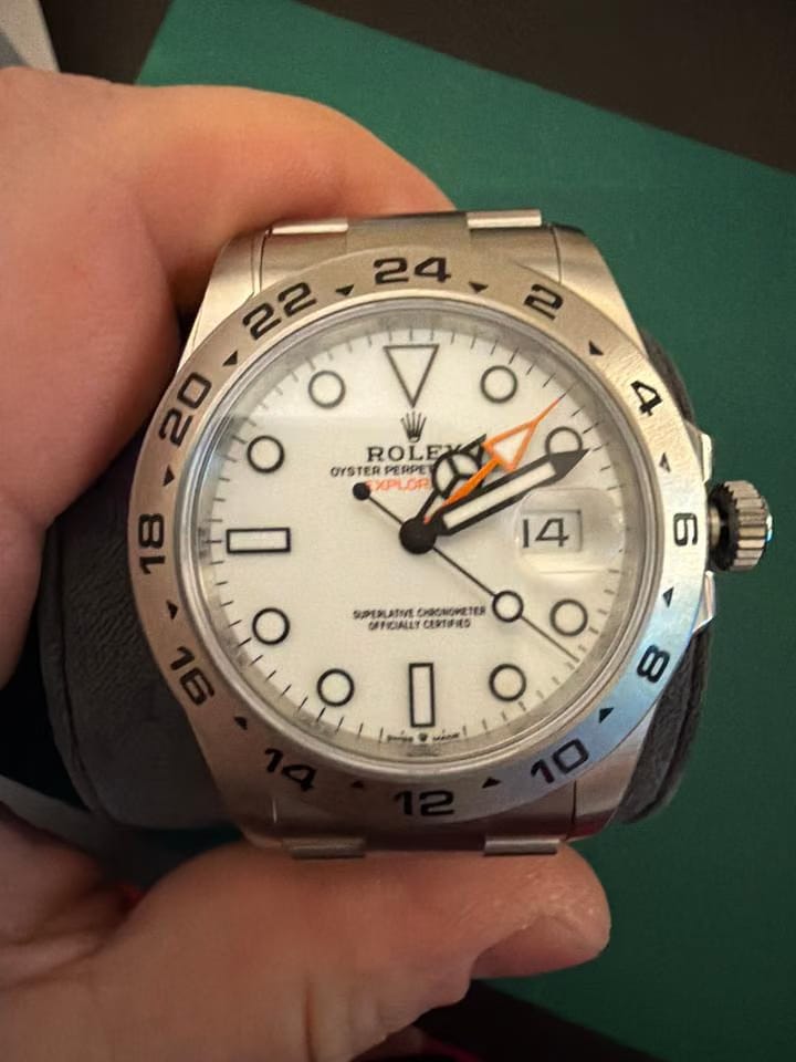 Rolex | Explorer II | 216570 | Steel | 42 mm | Steel | Silver | Automatic