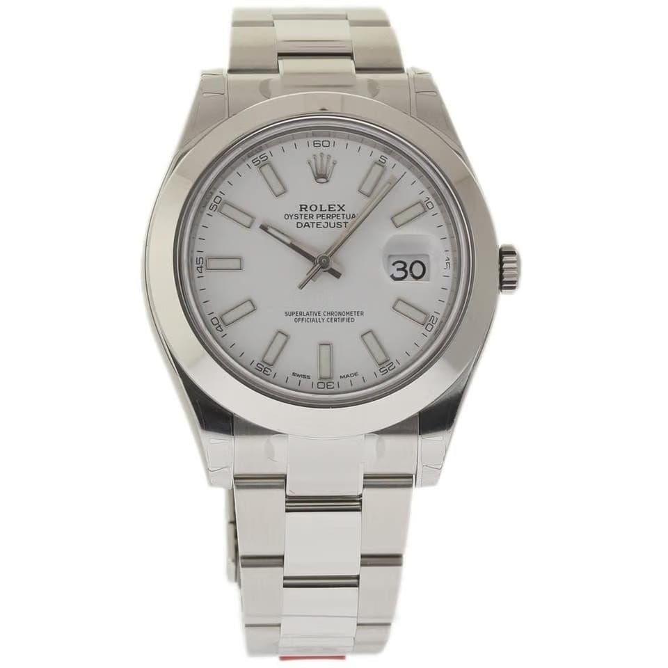 Rolex | Datejust | 116300 | Steel | 41 mm | Steel | White | Automatic