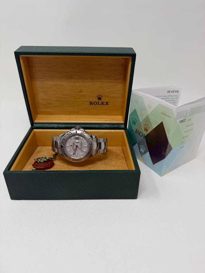 Rolex | Yacht-Master | 16622 | Steel | 40 mm | Steel | Silver (solid) | Automatic