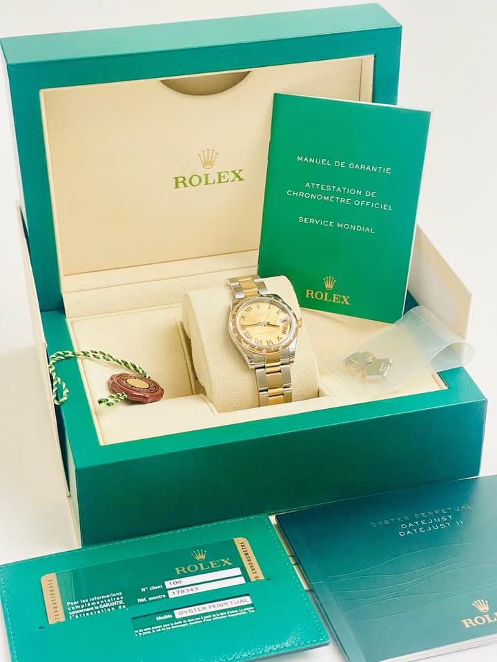 Rolex | Datejust | 178343 | Gold/Steel | 31 mm | Gold/Steel | Gold | Automatic
