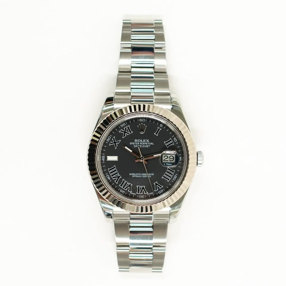 Rolex | Datejust | 116334 | Steel | 41 mm | Steel | Black | Automatic