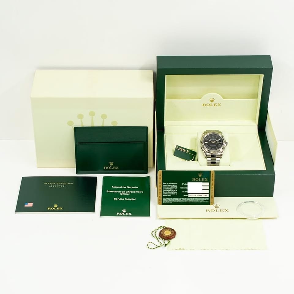 Rolex | Datejust | 116334 | Steel | 41 mm | Steel | Black | Automatic