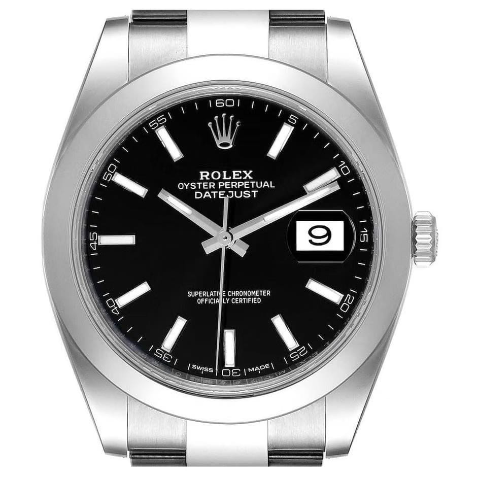 Rolex | Datejust | 126300-0011 | Steel | 41 mm | Steel | Black | Automatic
