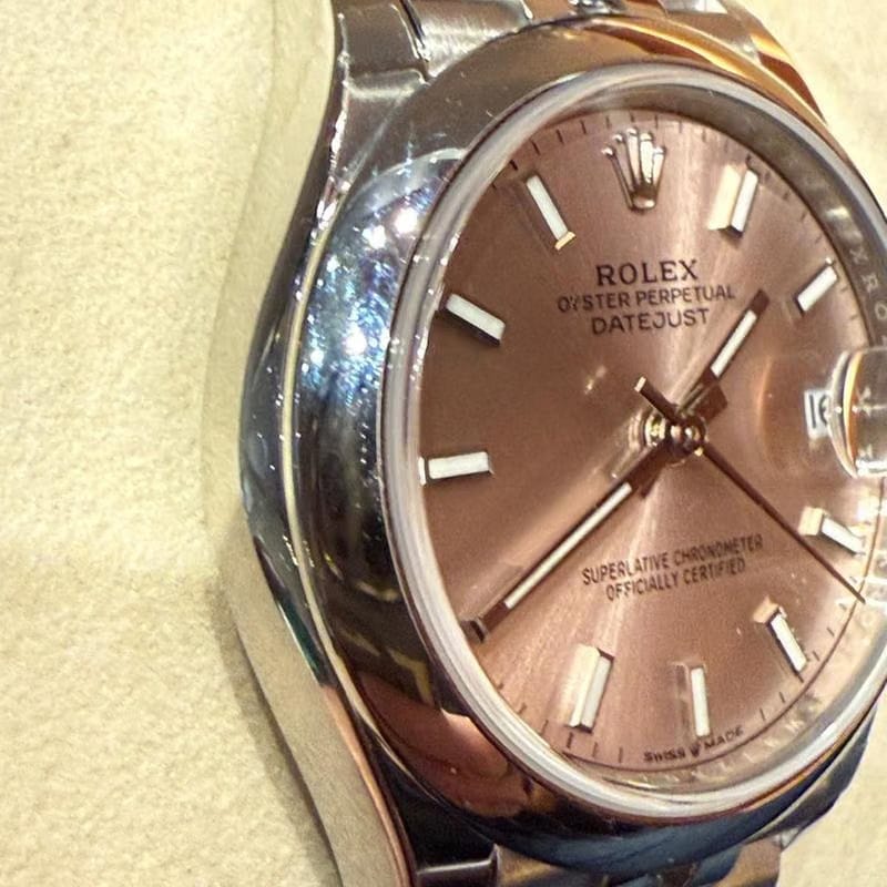 Rolex Lady-Datejust31mm Lady-Datejust Pink Dial Jubilee Bracelet Unworn Full Set