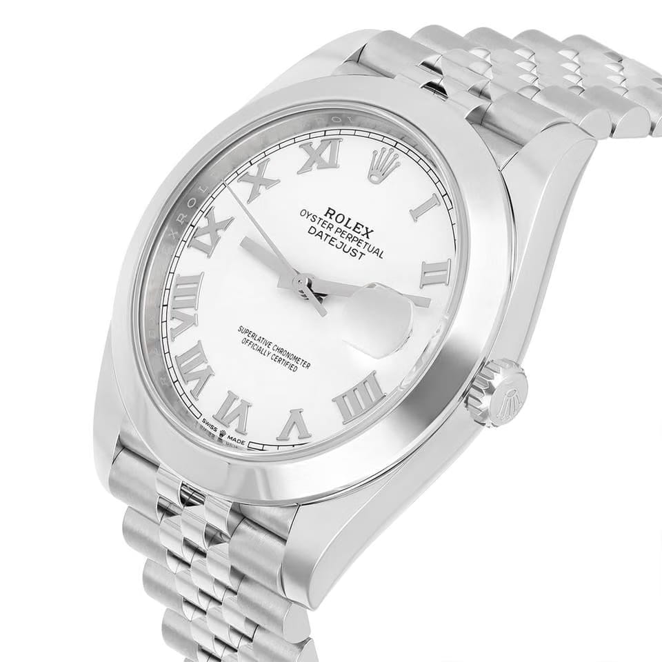 Rolex | Datejust | 126300-0016 | 41 mm | Steel | White | Automatic