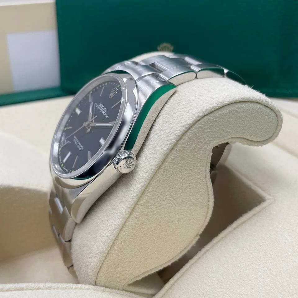 Rolex | Oyster Perpetual | 114300-0003 | Steel | 39 mm | Steel | Blue | Automatic