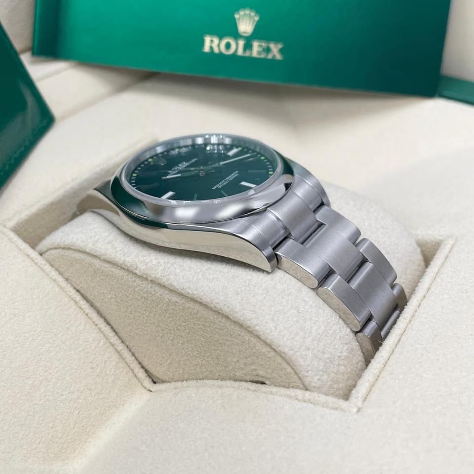 Rolex | Oyster Perpetual | 114300-0003 | Steel | 39 mm | Steel | Blue | Automatic
