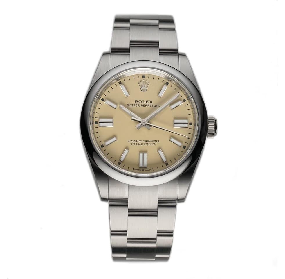 Rolex | Oyster Perpetual | 134300 | Steel | 41 x 47 mm | Steel | Champagne | Automatic