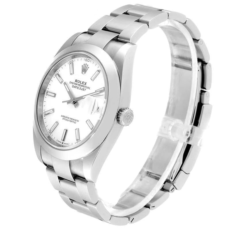 Rolex | Datejust | 126300-0005 | Steel | 41 mm | Steel | White | Automatic