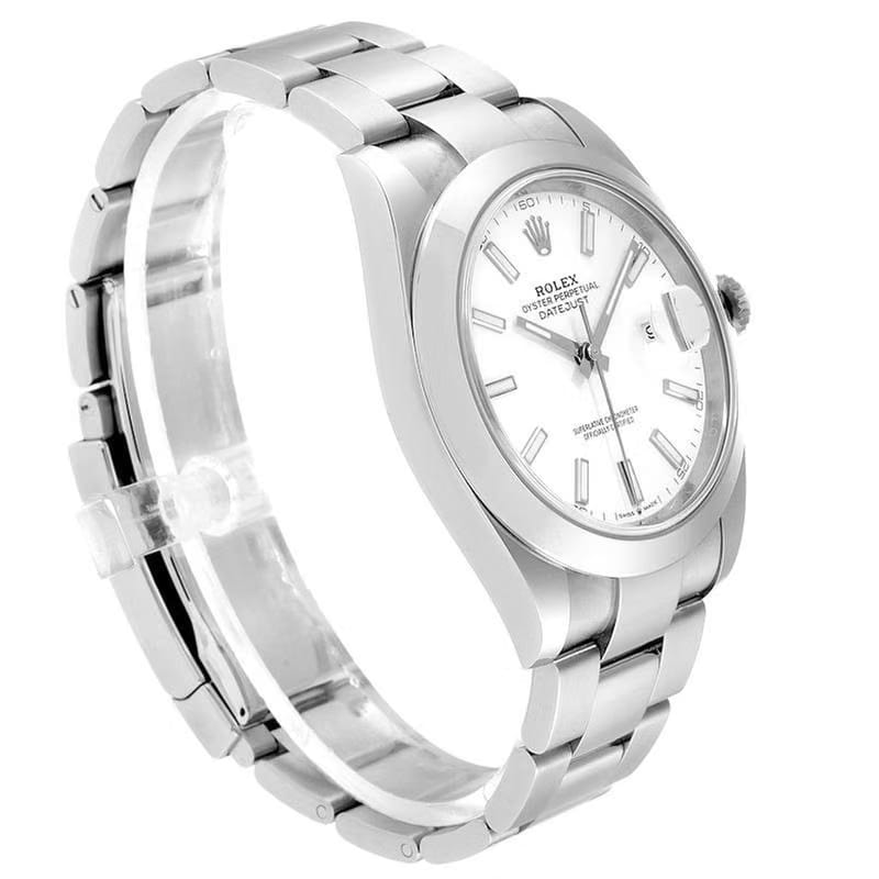 Rolex | Datejust | 126300-0005 | Steel | 41 mm | Steel | White | Automatic