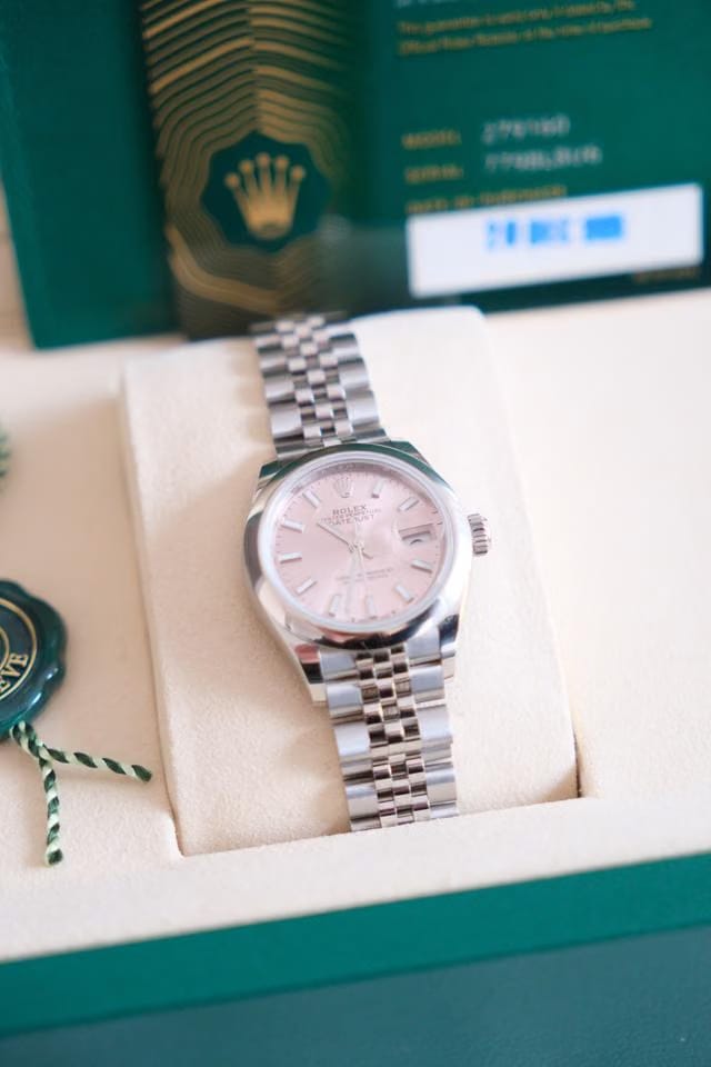 Rolex | Datejust | 279160 | Steel | 28 mm | White gold | Pink | Automatic