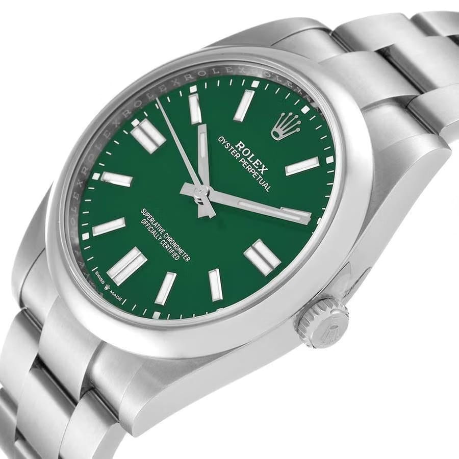 Rolex | Oyster Perpetual | 124300-0005 | Steel | 41 mm | Steel | Green | Automatic