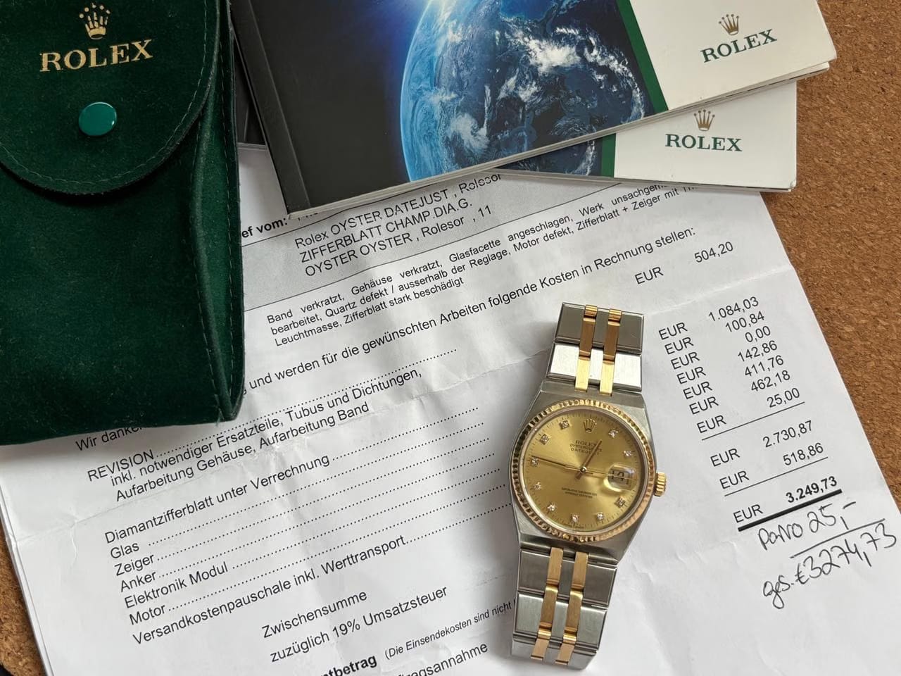 Rolex | Datejust | 17013 | Gold/Steel | 36 x 42 mm | Gold/Steel | Gold | Quartz