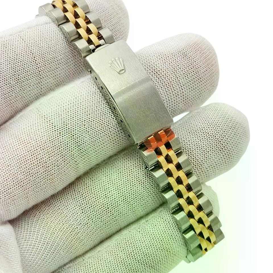 Rolex | Datejust | 69173 | Yellow gold | 26 mm | Gold/Steel | White | Automatic
