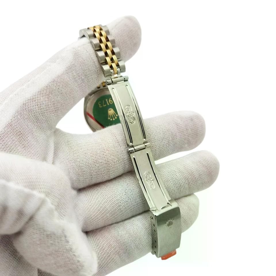 Rolex | Datejust | 69173 | Yellow gold | 26 mm | Gold/Steel | White | Automatic