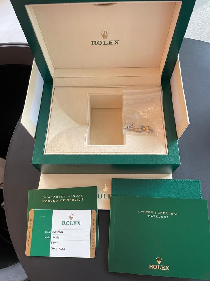 Rolex | Datejust | 116233 | Gold/Steel | 36 mm | Gold/Steel | Gold | Automatic