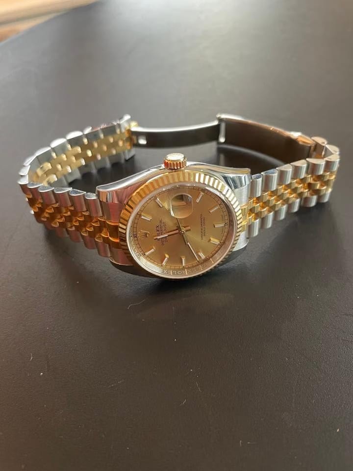 Rolex | Datejust | 116233 | Gold/Steel | 36 mm | Gold/Steel | Gold | Automatic