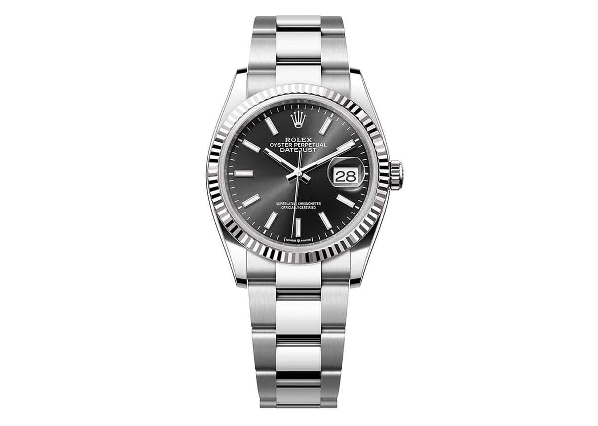 Rolex | Datejust | M126234-0016 | Steel | 36 mm | Steel | Black | Automatic