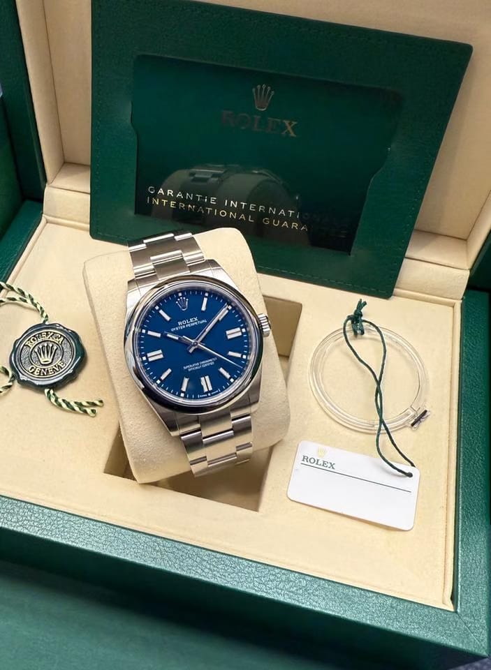 Rolex | Oyster Perpetual | 134300 2025 New Unworn | Steel | 41 mm | Steel | Blue | Automatic