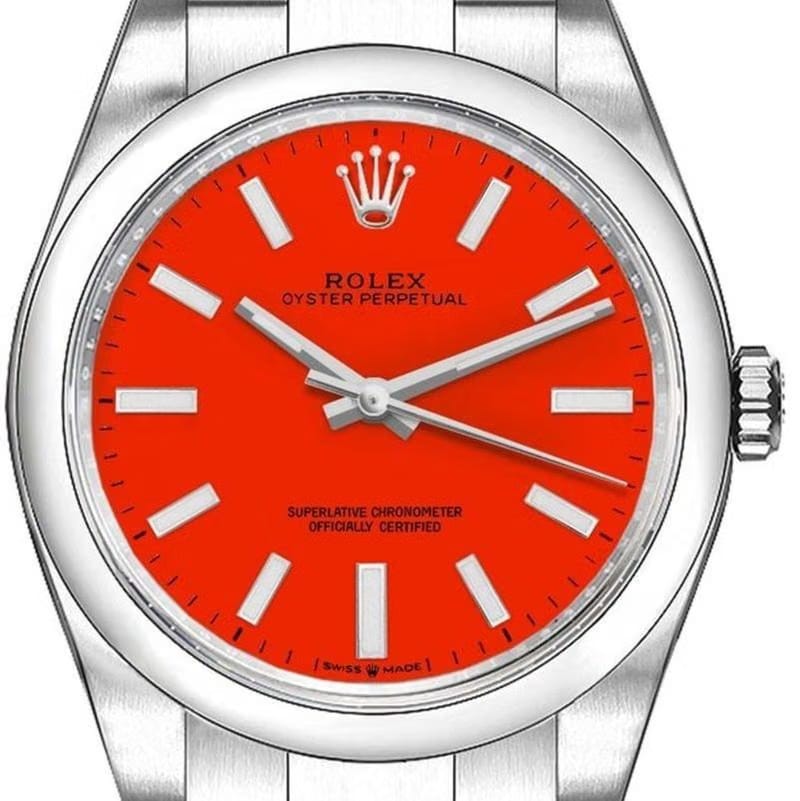 Rolex | Oyster Perpetual | 277200-0008 | Steel | 31 mm | Steel | Red | Automatic