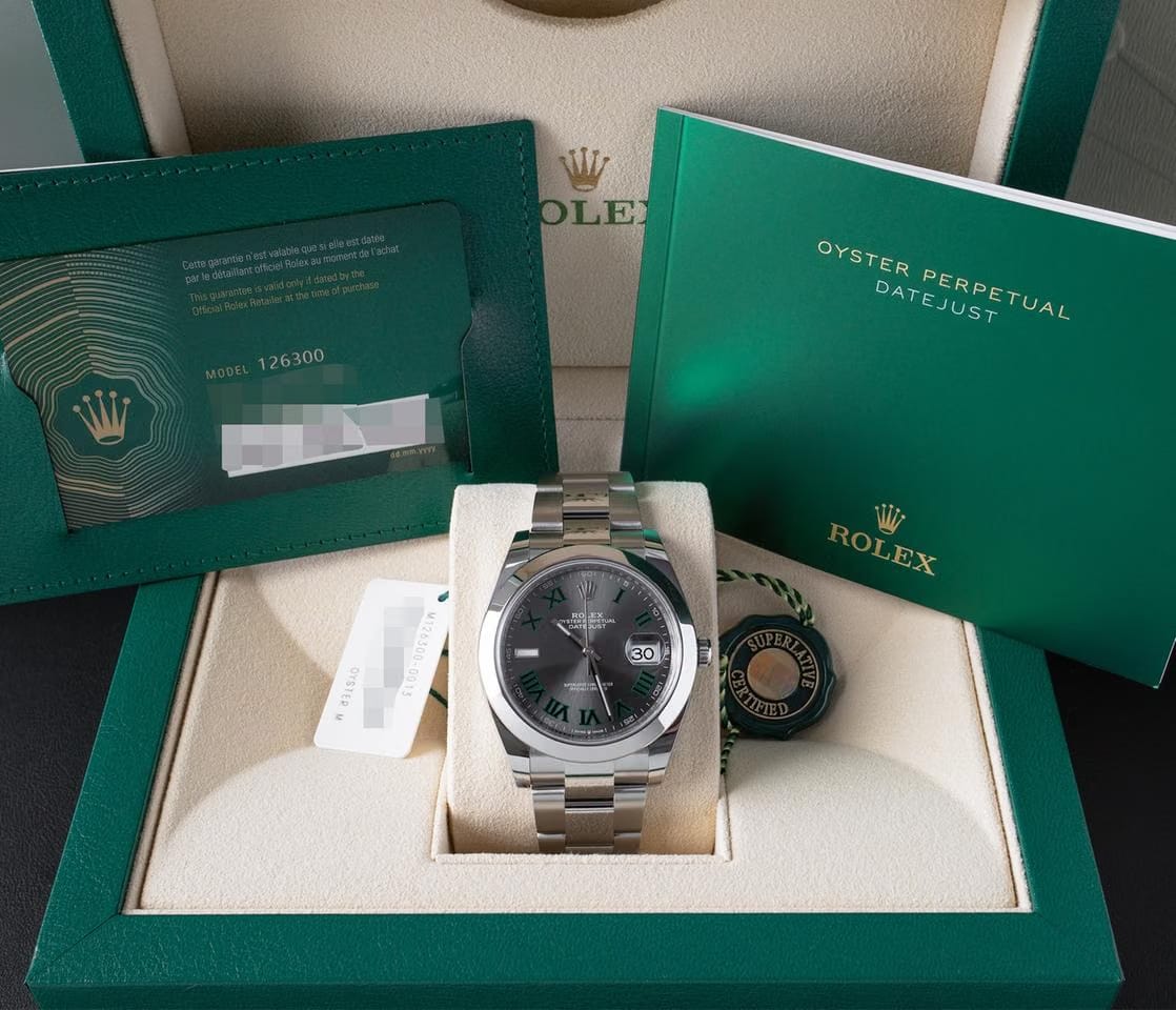 Rolex | Datejust | 126300-0013 | Steel | 41 mm | Steel | Grey | Automatic
