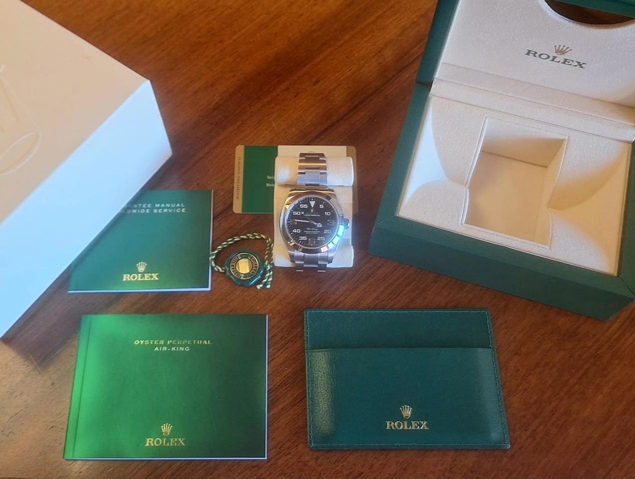 Rolex | Air King | 52S53828 | Steel | 40 mm | Steel | Black | Automatic