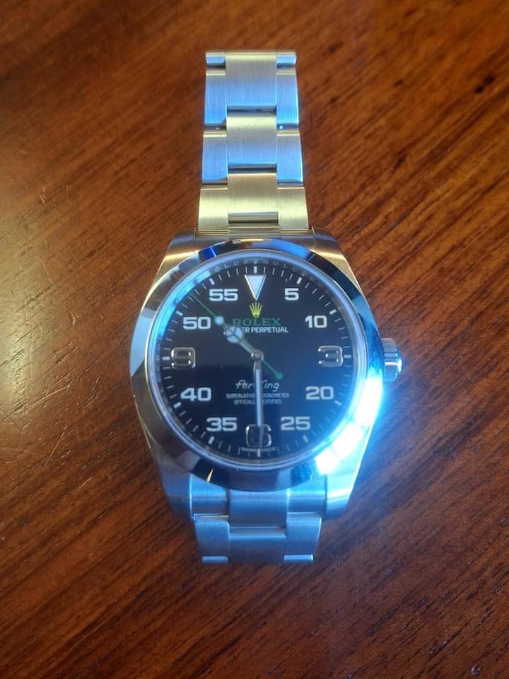 Rolex | Air King | 52S53828 | Steel | 40 mm | Steel | Black | Automatic
