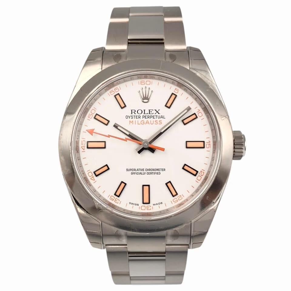 Rolex | Milgauss | 116400 | Steel | 40 mm | Steel | White | Automatic