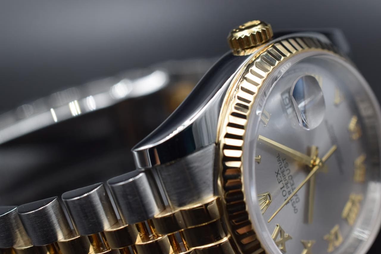 Rolex | Datejust | 116233 | Gold/Steel | 36 Mm | Gold/Steel | Grey