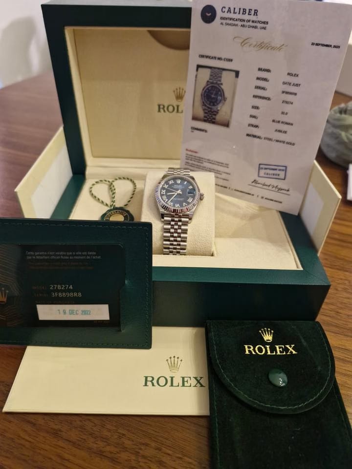 Rolex | Datejust | 278274 | 31 mm | Steel | Automatic